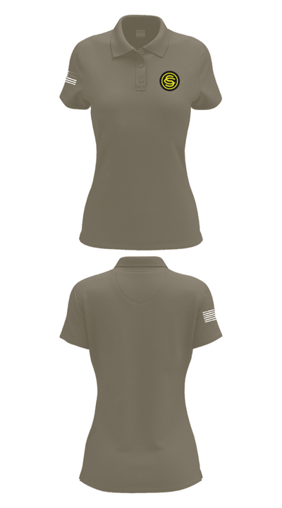 OCS 117th RTI 76770798 Women's Short Sleeve Performance Polo  - 71