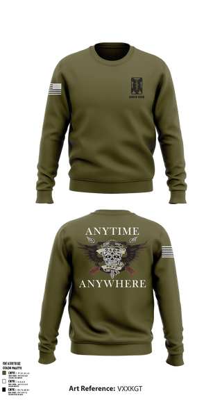 Crew Neck Sweatshirt, 946th FRSD, Army, Teamtime, Team time, sublimation, custom sports apparel, team uniforms, spirit wear, spiritwear, sports uniforms, custom shirts, team store, custom team store, fundraiser sports, apparel fundraiser