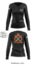 Armament 27729629 Women's Long Sleeve V-neck Shirt - 3