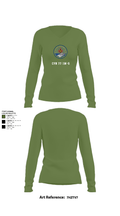 Cvn 77 IM-5 93310864 Women's Long Sleeve V-neck Shirt - 40