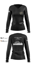 Eco 2/160th SOAR (Abn) 68833893 Women's Long Sleeve V-neck Shirt - 1
