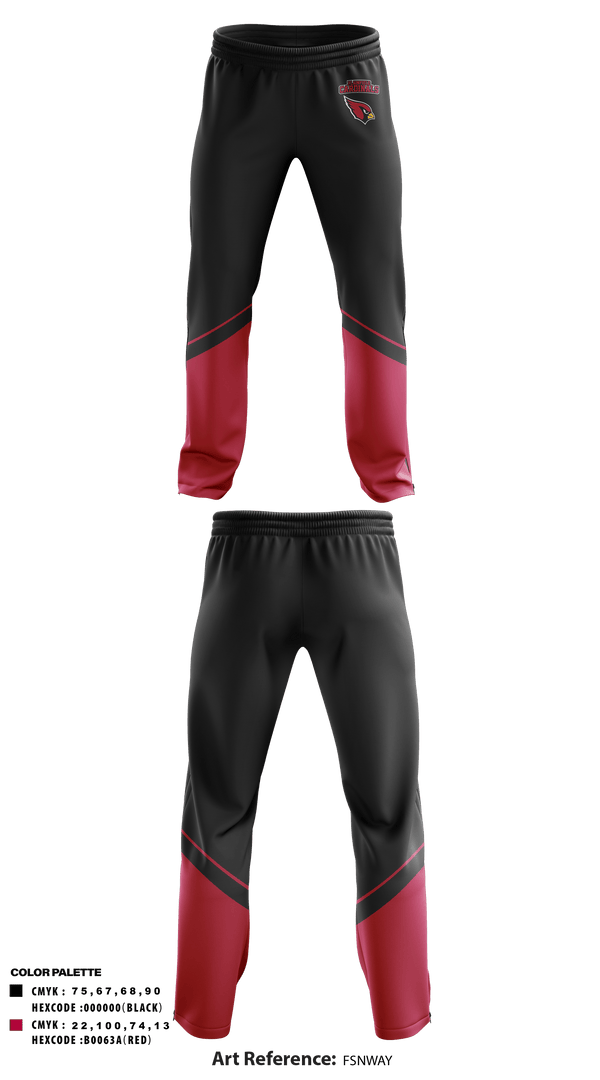Sweatpants, plainfield cardinals, Track & Field, Teamtime, Team time, sublimation, custom sports apparel, team uniforms, spirit wear, spiritwear, sports uniforms, custom shirts, team store, custom team store, fundraiser sports, apparel fundraiser