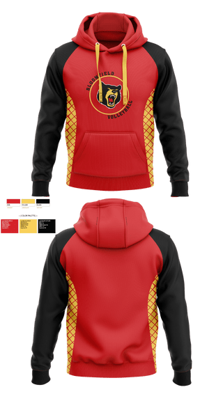 Hoodie, Bloomfield College Volleyball, Women's Volleyball, Teamtime, Team time, sublimation, custom sports apparel, team uniforms, spirit wear, spiritwear, sports uniforms, custom shirts, team store, custom team store, fundraiser sports, apparel fundraiser