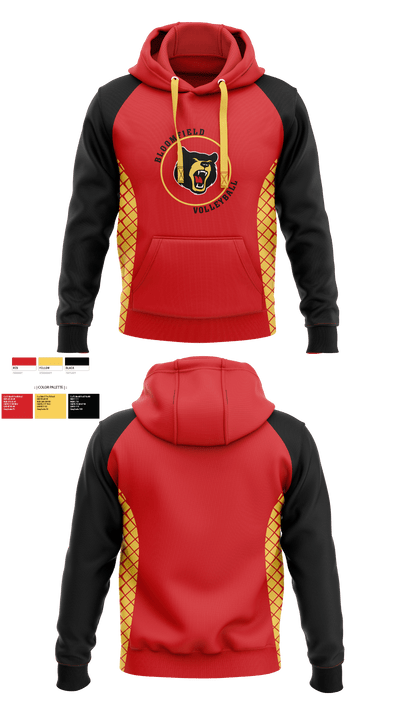 Bloomfield College Volleyball 14470313 Hoodie - 1