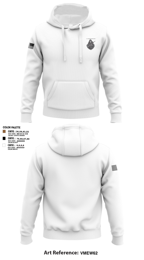 Hoodie, 1/3 CR Reconnaissance, , Teamtime, Team time, sublimation, custom sports apparel, team uniforms, spirit wear, spiritwear, sports uniforms, custom shirts, team store, custom team store, fundraiser sports, apparel fundraiser
