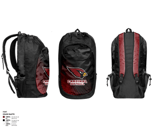 Gear Bag, Pompton Lakes Cardinals, Softball, Teamtime, Team time, sublimation, custom sports apparel, team uniforms, spirit wear, spiritwear, sports uniforms, custom shirts, team store, custom team store, fundraiser sports, apparel fundraiser