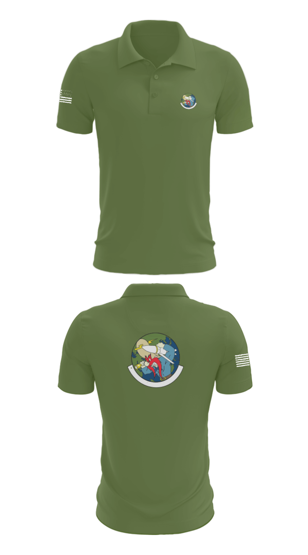Short Sleeve Performance Polo, 20th Intelligence Squadron, Air Force, Teamtime, Team time, sublimation, custom sports apparel, team uniforms, spirit wear, spiritwear, sports uniforms, custom shirts, team store, custom team store, fundraiser sports, apparel fundraiser