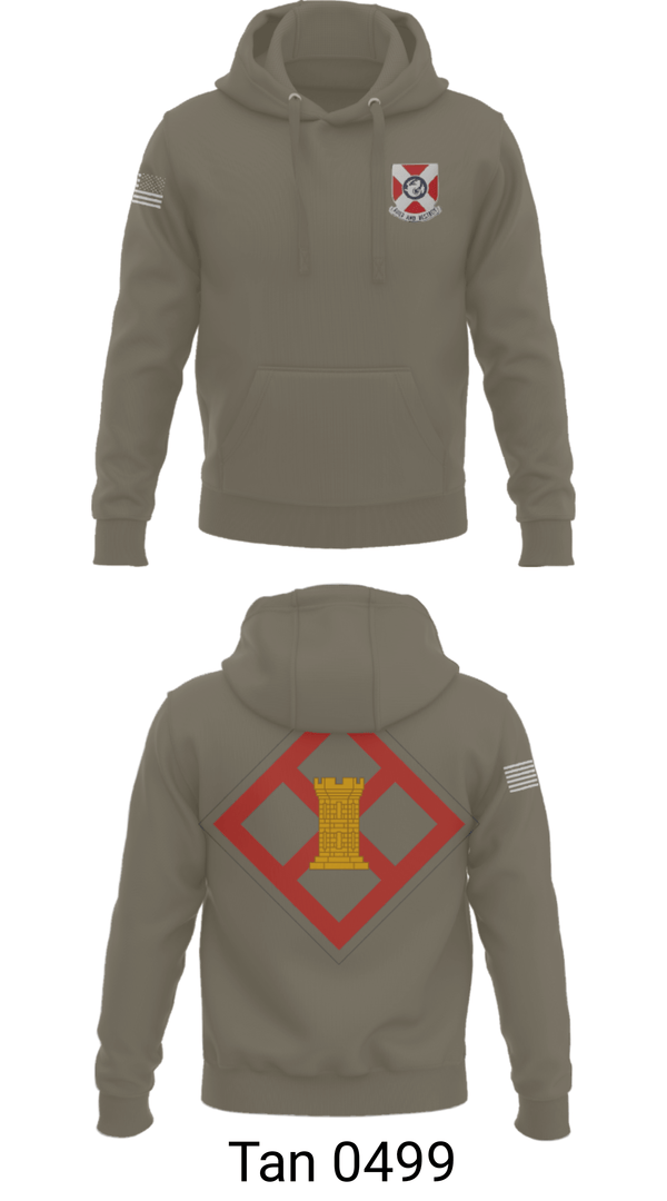Hoodie, 322 EN CO, Army, Teamtime, Team time, sublimation, custom sports apparel, team uniforms, spirit wear, spiritwear, sports uniforms, custom shirts, team store, custom team store, fundraiser sports, apparel fundraiser