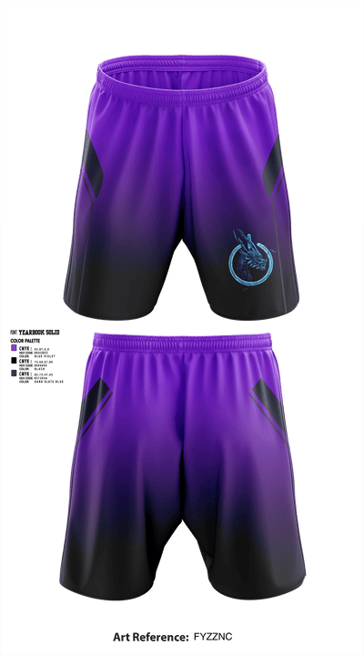 Dragons 9126040 Athletic Shorts With Pockets - 1