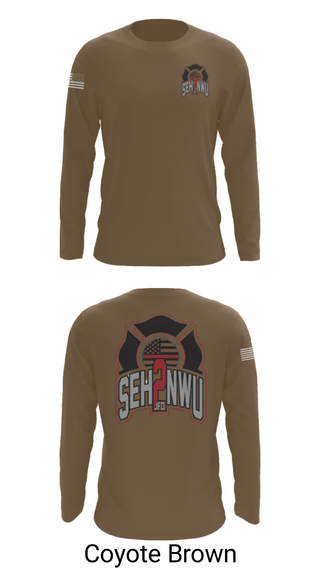 Long Sleeve Performance Shirt, SEHNWU, Fire Department, Teamtime, Team time, sublimation, custom sports apparel, team uniforms, spirit wear, spiritwear, sports uniforms, custom shirts, team store, custom team store, fundraiser sports, apparel fundraiser