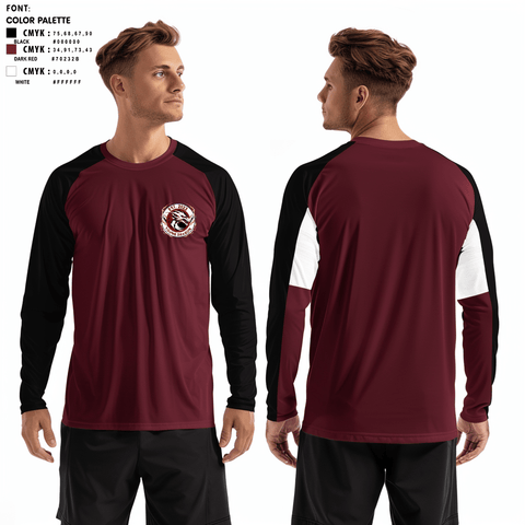 Long Sleeve Performance Shirt, FC Young Dragon, Men's Soccer, Teamtime, Team time, sublimation, custom sports apparel, team uniforms, spirit wear, spiritwear, sports uniforms, custom shirts, team store, custom team store, fundraiser sports, apparel fundraiser