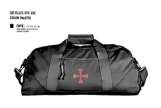 Duffle Bag, Templars, Army, Teamtime, Team time, sublimation, custom sports apparel, team uniforms, spirit wear, spiritwear, sports uniforms, custom shirts, team store, custom team store, fundraiser sports, apparel fundraiser