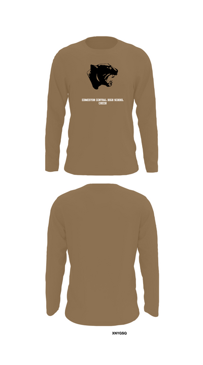 Edmeston Central High School Cheer 72476003 Long Sleeve Performance Shirt 5