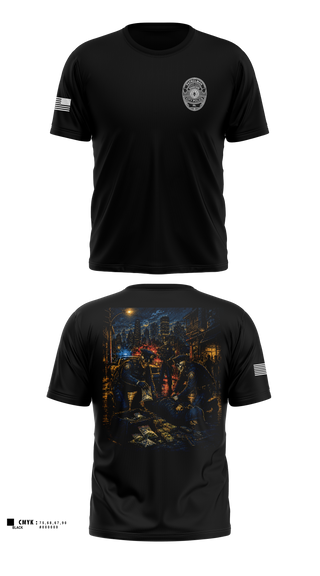 Short Sleeve Performance Shirt, Shamokin City Police, Police, Teamtime, Team time, sublimation, custom sports apparel, team uniforms, spirit wear, spiritwear, sports uniforms, custom shirts, team store, custom team store, fundraiser sports, apparel fundraiser