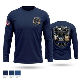 Long Sleeve Performance Shirt, BMPD 1ST SQAUD, Police, Teamtime, Team time, sublimation, custom sports apparel, team uniforms, spirit wear, spiritwear, sports uniforms, custom shirts, team store, custom team store, fundraiser sports, apparel fundraiser