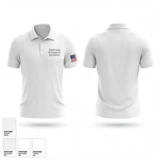 Short Sleeve Performance Polo, Southside composite squadron, Air Force, Teamtime, Team time, sublimation, custom sports apparel, team uniforms, spirit wear, spiritwear, sports uniforms, custom shirts, team store, custom team store, fundraiser sports, apparel fundraiser