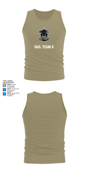 Tank Top, Sail team 6, , Teamtime, Team time, sublimation, custom sports apparel, team uniforms, spirit wear, spiritwear, sports uniforms, custom shirts, team store, custom team store, fundraiser sports, apparel fundraiser