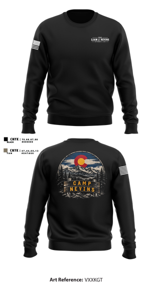 Crew Neck Sweatshirt, Camp Nevins, Baseball, Teamtime, Team time, sublimation, custom sports apparel, team uniforms, spirit wear, spiritwear, sports uniforms, custom shirts, team store, custom team store, fundraiser sports, apparel fundraiser