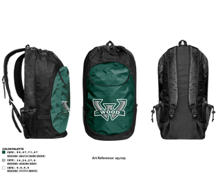 Gear Bag, Woodland High School Wrestling, Wrestling, Teamtime, Team time, sublimation, custom sports apparel, team uniforms, spirit wear, spiritwear, sports uniforms, custom shirts, team store, custom team store, fundraiser sports, apparel fundraiser