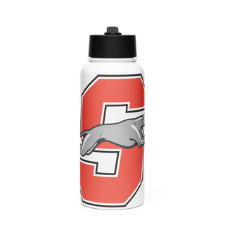 Shorewood Greyhounds Golf 2014300 Stainless Steel Water Bottle with a Straw Lid