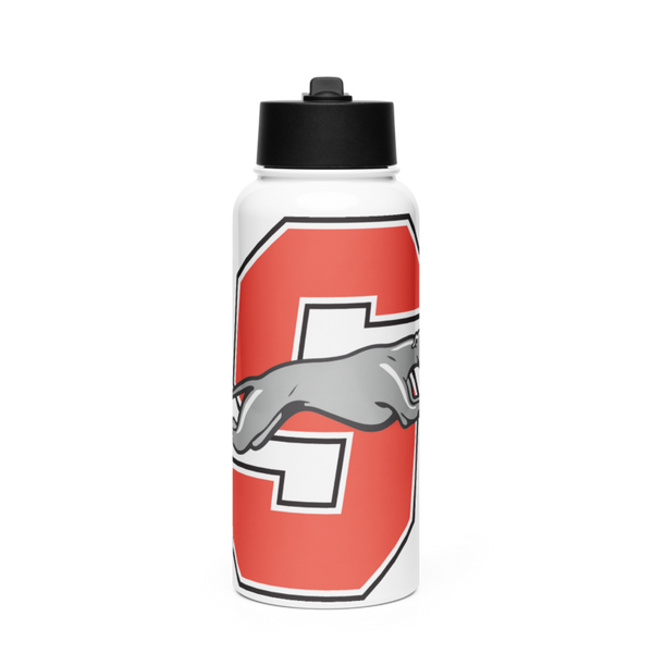 Shorewood Greyhounds Golf 2014300 Stainless Steel Water Bottle with a Straw Lid