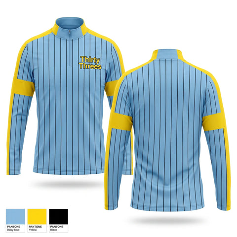 Quarter Zip Jacket, Thirty Threes, Softball, Teamtime, Team time, sublimation, custom sports apparel, team uniforms, spirit wear, spiritwear, sports uniforms, custom shirts, team store, custom team store, fundraiser sports, apparel fundraiser