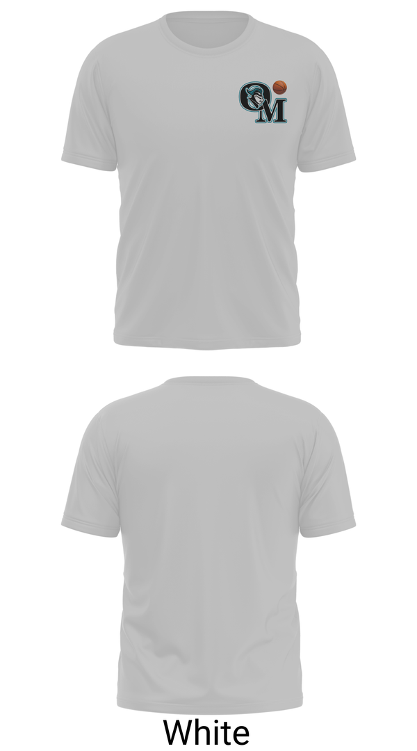 Old School Cotton Feel Shirt, Organ Mountain Knights Basketball, Men's Basketball, Teamtime, Team time, sublimation, custom sports apparel, team uniforms, spirit wear, spiritwear, sports uniforms, custom shirts, team store, custom team store, fundraiser sports, apparel fundraiser