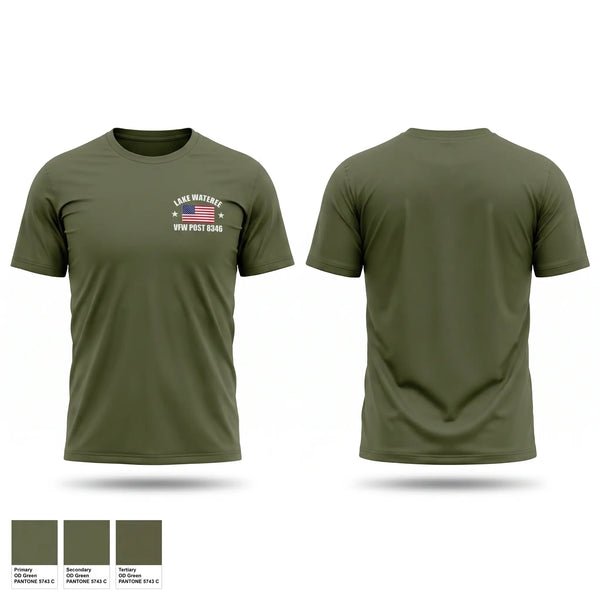 Short Sleeve Performance Shirt, VFW Post 8346, , Teamtime, Team time, sublimation, custom sports apparel, team uniforms, spirit wear, spiritwear, sports uniforms, custom shirts, team store, custom team store, fundraiser sports, apparel fundraiser