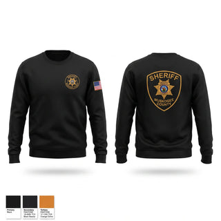 Crew Neck Sweatshirt, Muskogee county sheriff, Police, Teamtime, Team time, sublimation, custom sports apparel, team uniforms, spirit wear, spiritwear, sports uniforms, custom shirts, team store, custom team store, fundraiser sports, apparel fundraiser