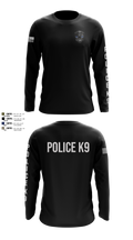 Roy Cit Police K9 Long Sleeve Performance Shirt - 105
