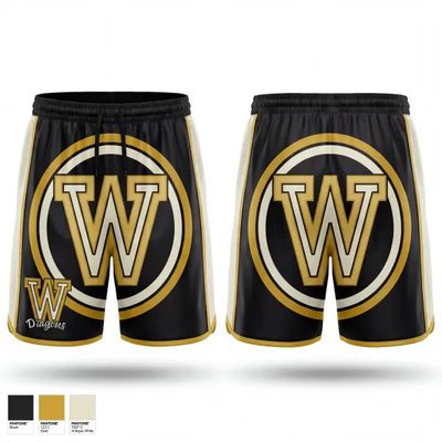 Wenonah Lady Dragons 7292779 Womens Soccer Shorts - 1