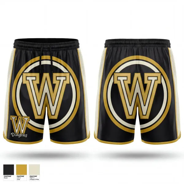 Womens Soccer Shorts, Wenonah Lady Dragons, Women's Soccer, Teamtime, Team time, sublimation, custom sports apparel, team uniforms, spirit wear, spiritwear, sports uniforms, custom shirts, team store, custom team store, fundraiser sports, apparel fundraiser