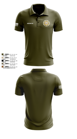 Short Sleeve Performance Polo, Bollinger County Sheriff’s Office, Police, Teamtime, Team time, sublimation, custom sports apparel, team uniforms, spirit wear, spiritwear, sports uniforms, custom shirts, team store, custom team store, fundraiser sports, apparel fundraiser