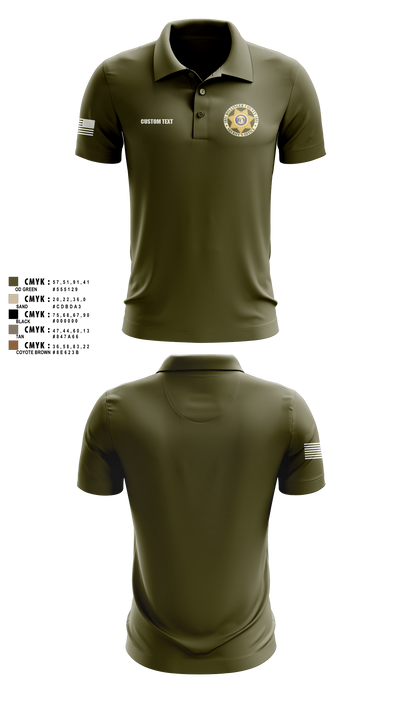 Bollinger County Sheriff’s Office 45946847 Short Sleeve Performance Polo - 18
