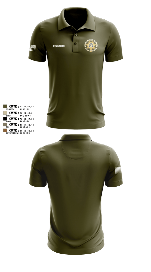 Short Sleeve Performance Polo, Bollinger County Sheriff’s Office, Police, Teamtime, Team time, sublimation, custom sports apparel, team uniforms, spirit wear, spiritwear, sports uniforms, custom shirts, team store, custom team store, fundraiser sports, apparel fundraiser