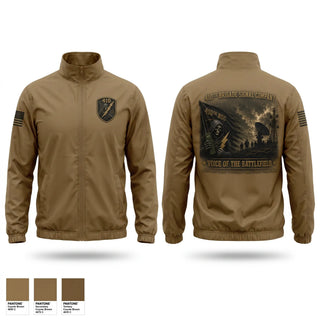 Windbreaker, 410th Brigade Signal Company, Army, Teamtime, Team time, sublimation, custom sports apparel, team uniforms, spirit wear, spiritwear, sports uniforms, custom shirts, team store, custom team store, fundraiser sports, apparel fundraiser