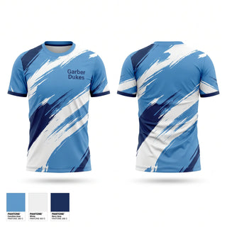 Football Jersey, Garber Dukes, Wrestling, Teamtime, Team time, sublimation, custom sports apparel, team uniforms, spirit wear, spiritwear, sports uniforms, custom shirts, team store, custom team store, fundraiser sports, apparel fundraiser