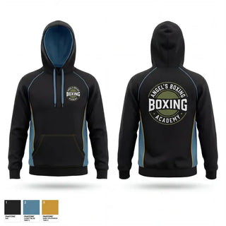 Hoodie, Angel’s Boxing Academy, Spirit Store, Teamtime, Team time, sublimation, custom sports apparel, team uniforms, spirit wear, spiritwear, sports uniforms, custom shirts, team store, custom team store, fundraiser sports, apparel fundraiser
