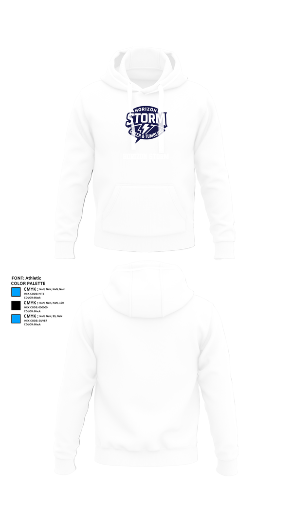 Hoodie, Horizon Storm, Cheer, Teamtime, Team time, sublimation, custom sports apparel, team uniforms, spirit wear, spiritwear, sports uniforms, custom shirts, team store, custom team store, fundraiser sports, apparel fundraiser