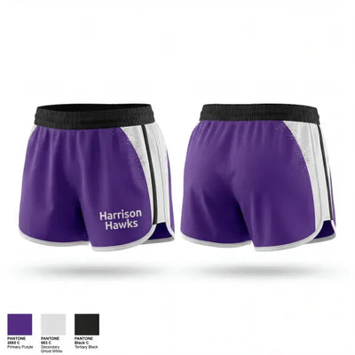 Harrison Hawks 54024205 Women's Shorts - 1