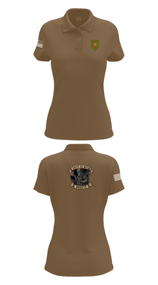 Womens Short Sleeve Performance Polo, 504th GS MICO, , Teamtime, Team time, sublimation, custom sports apparel, team uniforms, spirit wear, spiritwear, sports uniforms, custom shirts, team store, custom team store, fundraiser sports, apparel fundraiser