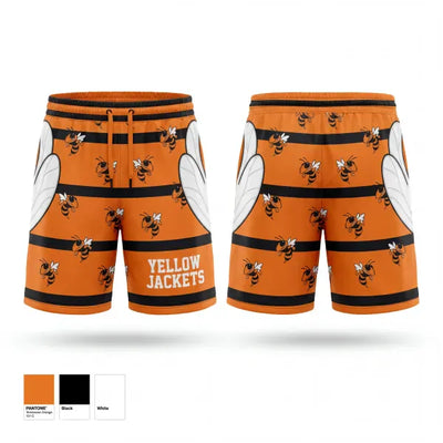 Yellow Jackets 15619636 Athletic Shorts With Pockets - 1