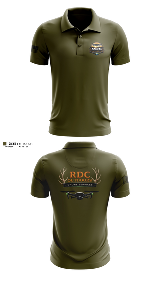 Short Sleeve Performance Polo, RDC Outdoors, Police, Teamtime, Team time, sublimation, custom sports apparel, team uniforms, spirit wear, spiritwear, sports uniforms, custom shirts, team store, custom team store, fundraiser sports, apparel fundraiser