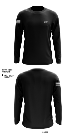 Long Sleeve Performance Shirt, Stuart Police, Women's Volleyball, Teamtime, Team time, sublimation, custom sports apparel, team uniforms, spirit wear, spiritwear, sports uniforms, custom shirts, team store, custom team store, fundraiser sports, apparel fundraiser