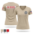 New Jersey Division of Fire Safety Women's Short Sleeve V-neck Shirt - 1