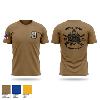 Short Sleeve Performance Shirt, USS Fitzgerald, Navy, Teamtime, Team time, sublimation, custom sports apparel, team uniforms, spirit wear, spiritwear, sports uniforms, custom shirts, team store, custom team store, fundraiser sports, apparel fundraiser