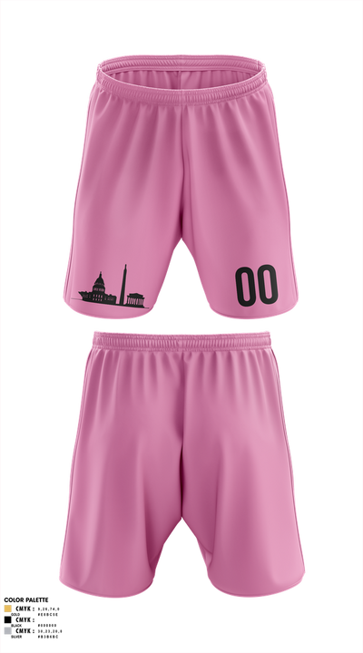 Flight School DMV 10889995 Mens Soccer Shorts - 4