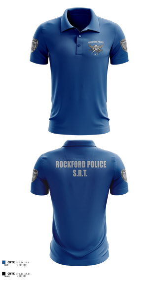 Short Sleeve Performance Polo, Rockford Police S.R.T., Police, Teamtime, Team time, sublimation, custom sports apparel, team uniforms, spirit wear, spiritwear, sports uniforms, custom shirts, team store, custom team store, fundraiser sports, apparel fundraiser