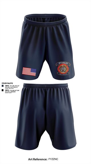 Athletic Shorts With Pockets, Byhalia Fire and Rescue, Fire Department, Teamtime, Team time, sublimation, custom sports apparel, team uniforms, spirit wear, spiritwear, sports uniforms, custom shirts, team store, custom team store, fundraiser sports, apparel fundraiser