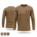 Forward support company 107 engineer battalion Long Sleeve Performance Shirt - 1